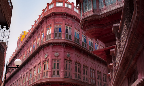 The vibrant Pink City of Jaipur, Rajasthan, India, showcasing its rich cultural heritage and architectural marvels.